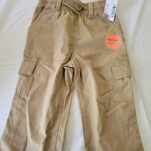 The Children's Place Boys Khaki Cargo Pants. Size 18-24 months. New w/ tag